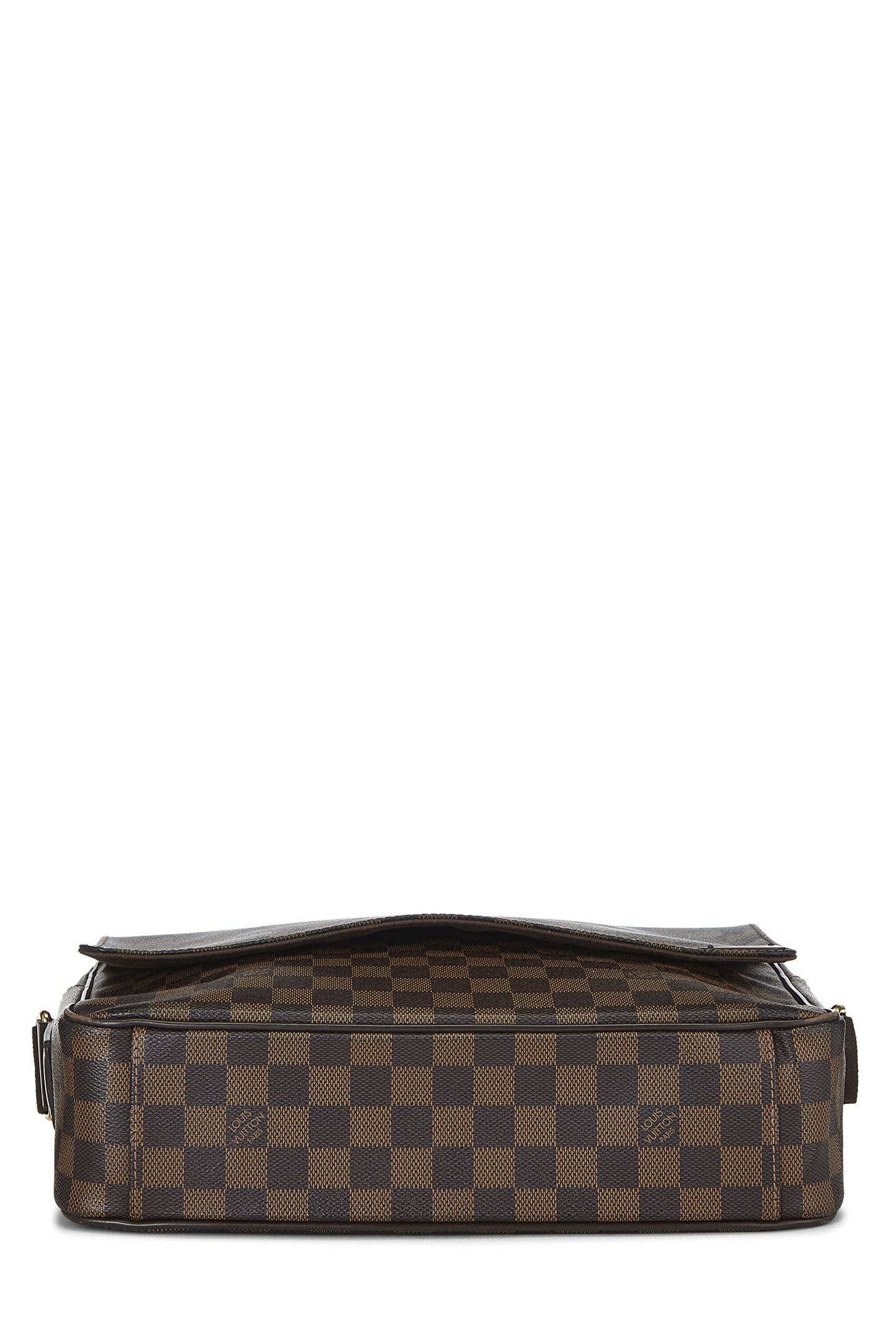 Louis Vuitton, Damier Ebene Shelton GM usado, Marrón