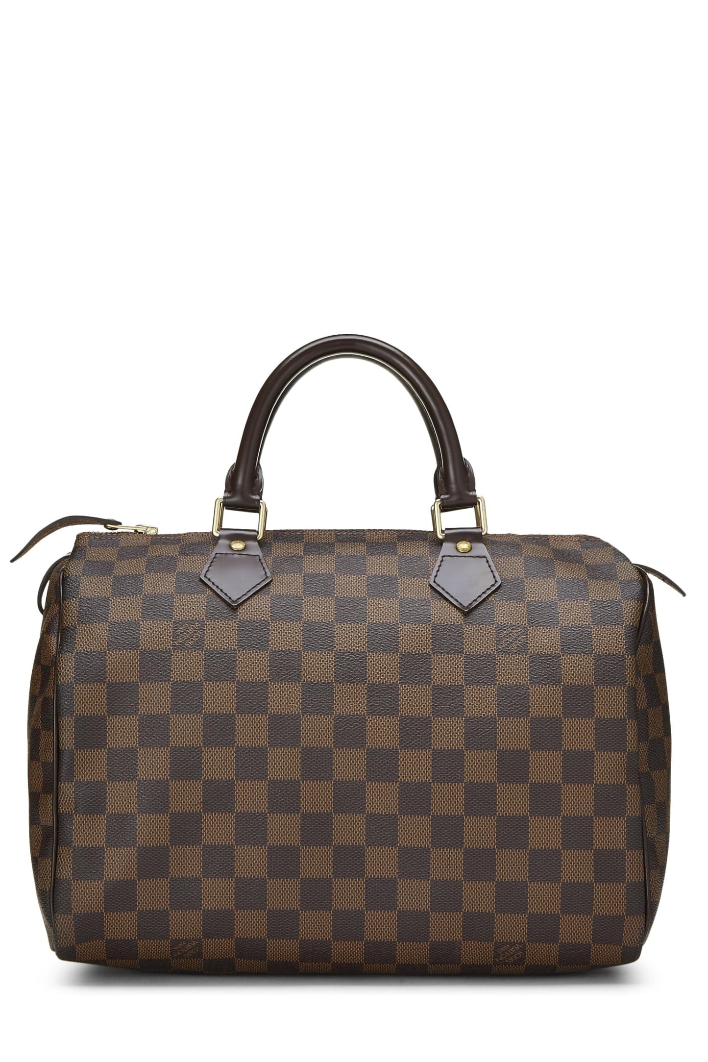 Louis Vuitton, Damier Ebene Speedy 30 d'occasion, marron