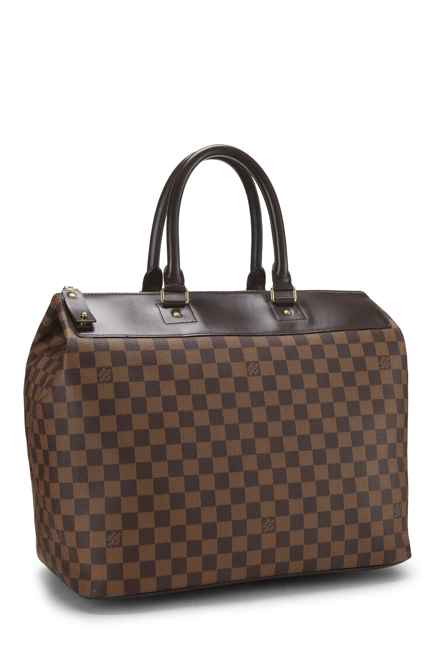 Louis Vuitton, Pre-Loved Damier Ebene Greenwich PM, Brown