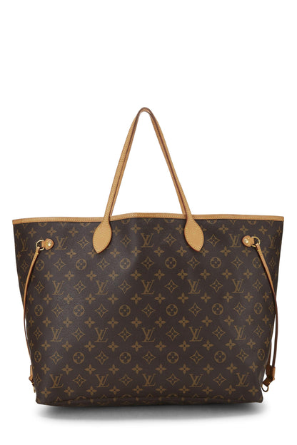 Louis Vuitton, Neo Neverfull GM en toile Monogram rose d'occasion, rose