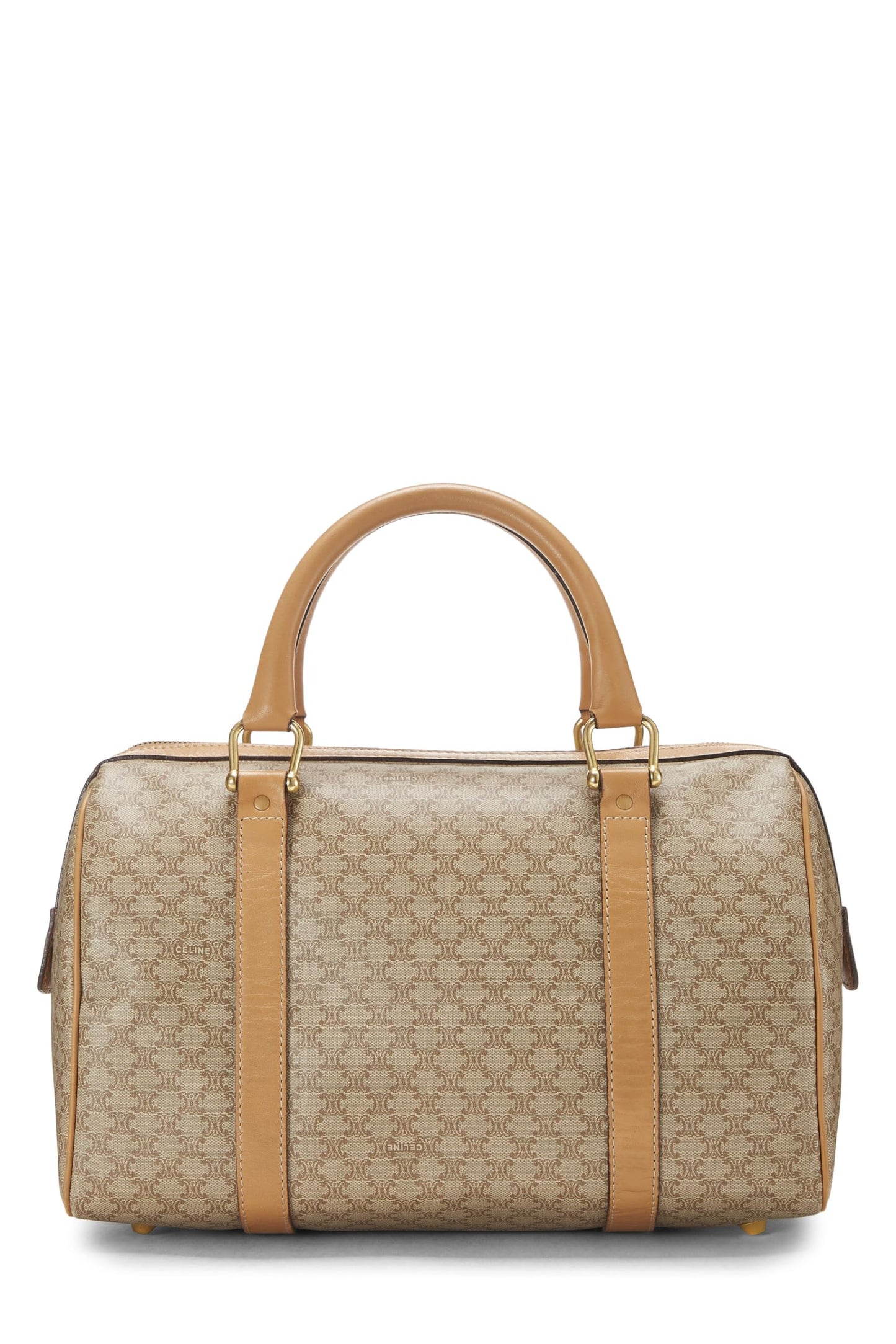 Céline, Toile enduite beige Macadam Boston, beige, d'occasion