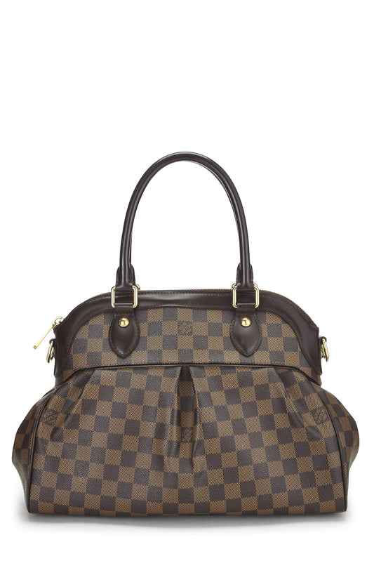 Louis Vuitton, Pre-Loved Damier Ebene Trevi PM, Brown