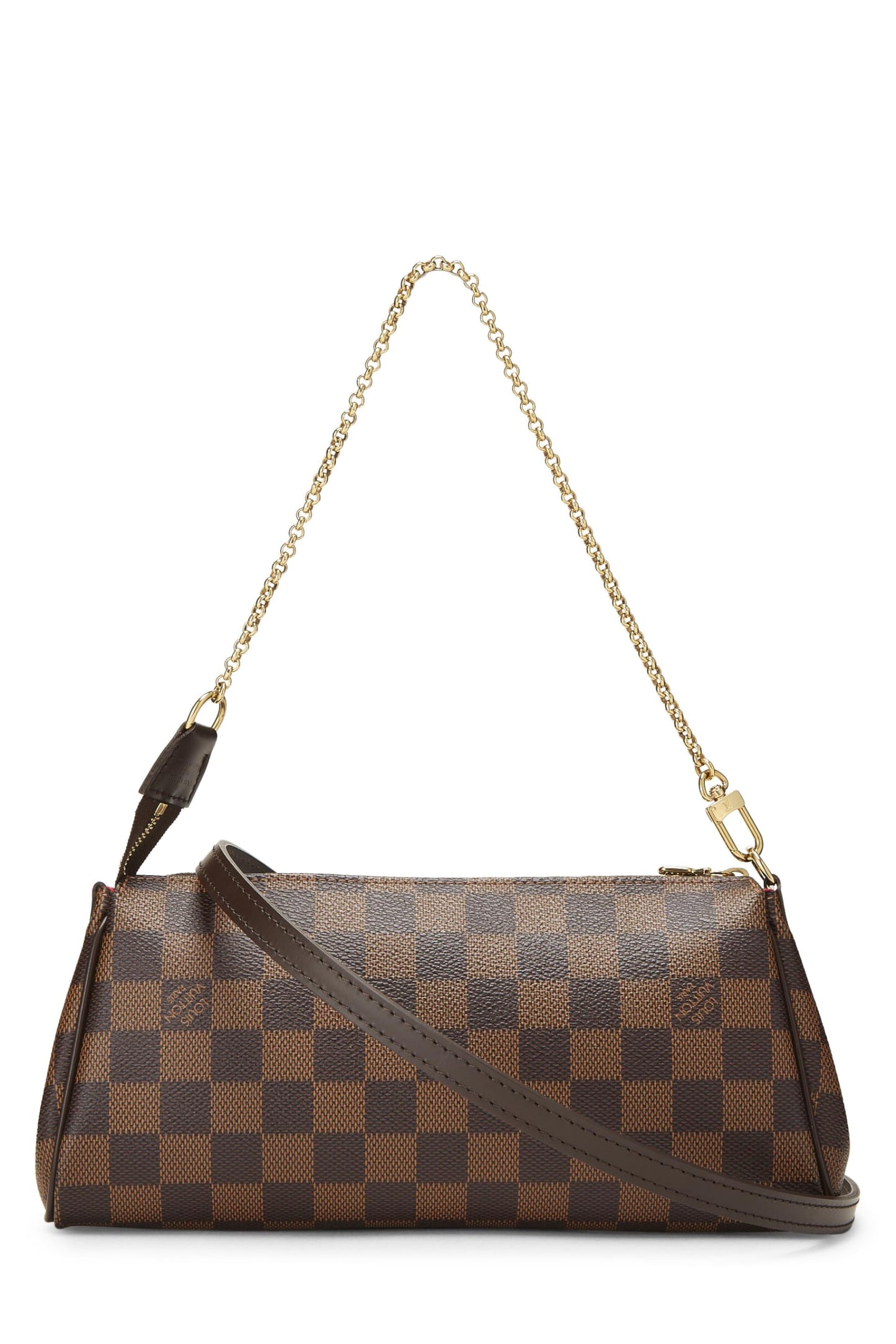 Louis Vuitton, Damier Ebene Eva d'occasion, marron