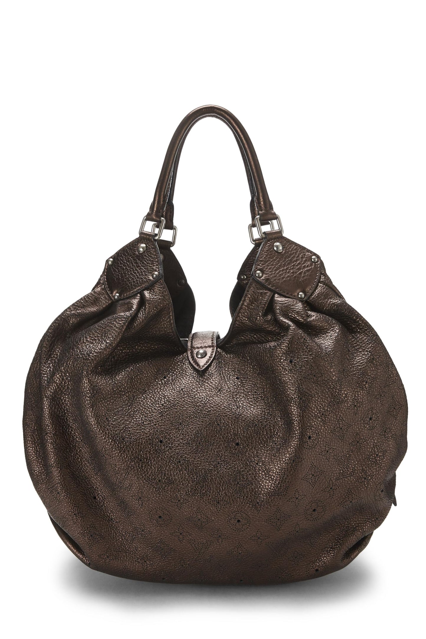 Louis Vuitton, Pre-Loved Brown Monogram Mahina XL, Brown