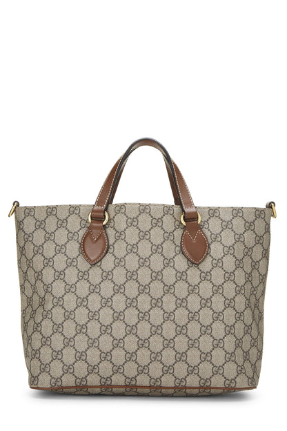 Gucci, sac fourre-tout en toile enduite GG Supreme d'origine, petit, marron