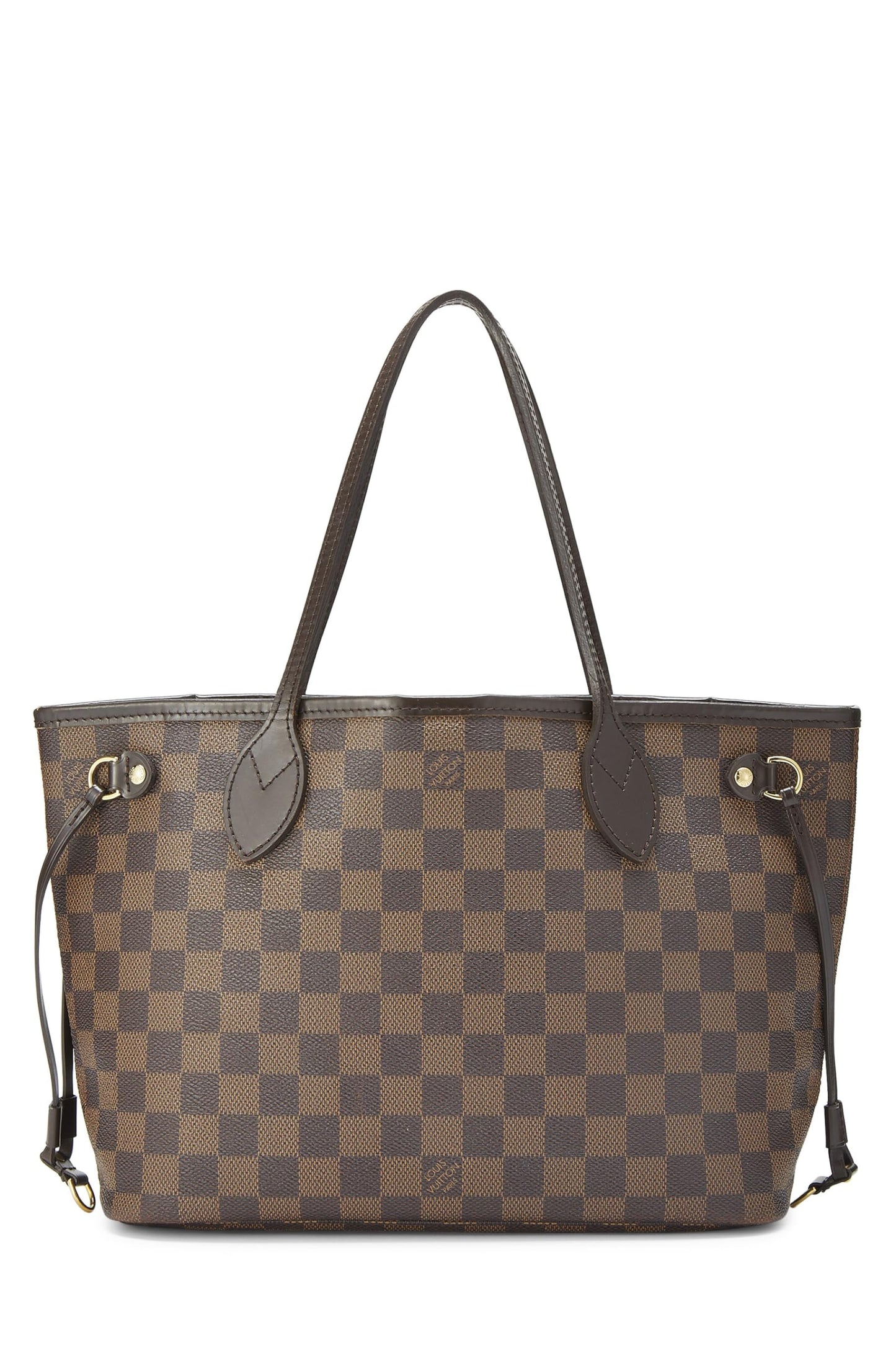 Louis Vuitton, Damier Ebene Neverfull PM pre-amado, Marrón