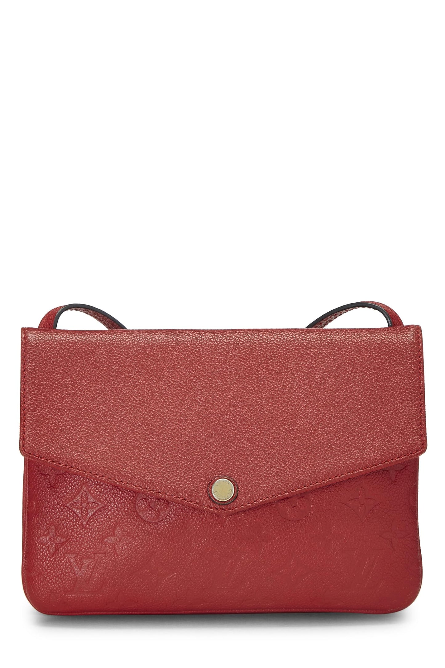 Louis Vuitton, Pre-Loved Cherry Monogram Empreinte Twice, Red