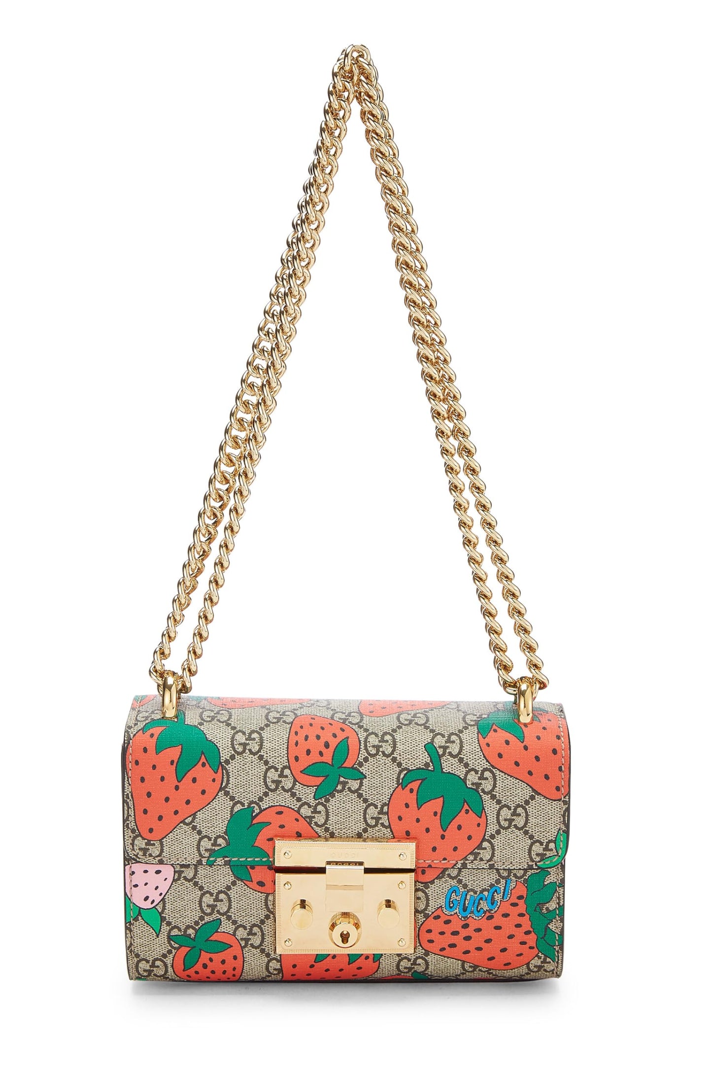 Gucci, sac à bandoulière en toile GG Supreme Original d'occasion, petit, multicolore