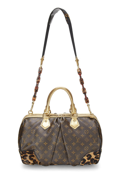 Louis Vuitton, Pre-Loved Stephen Sprouse x Louis Vuitton Monogram Canvas Leopard Stephen, Brown