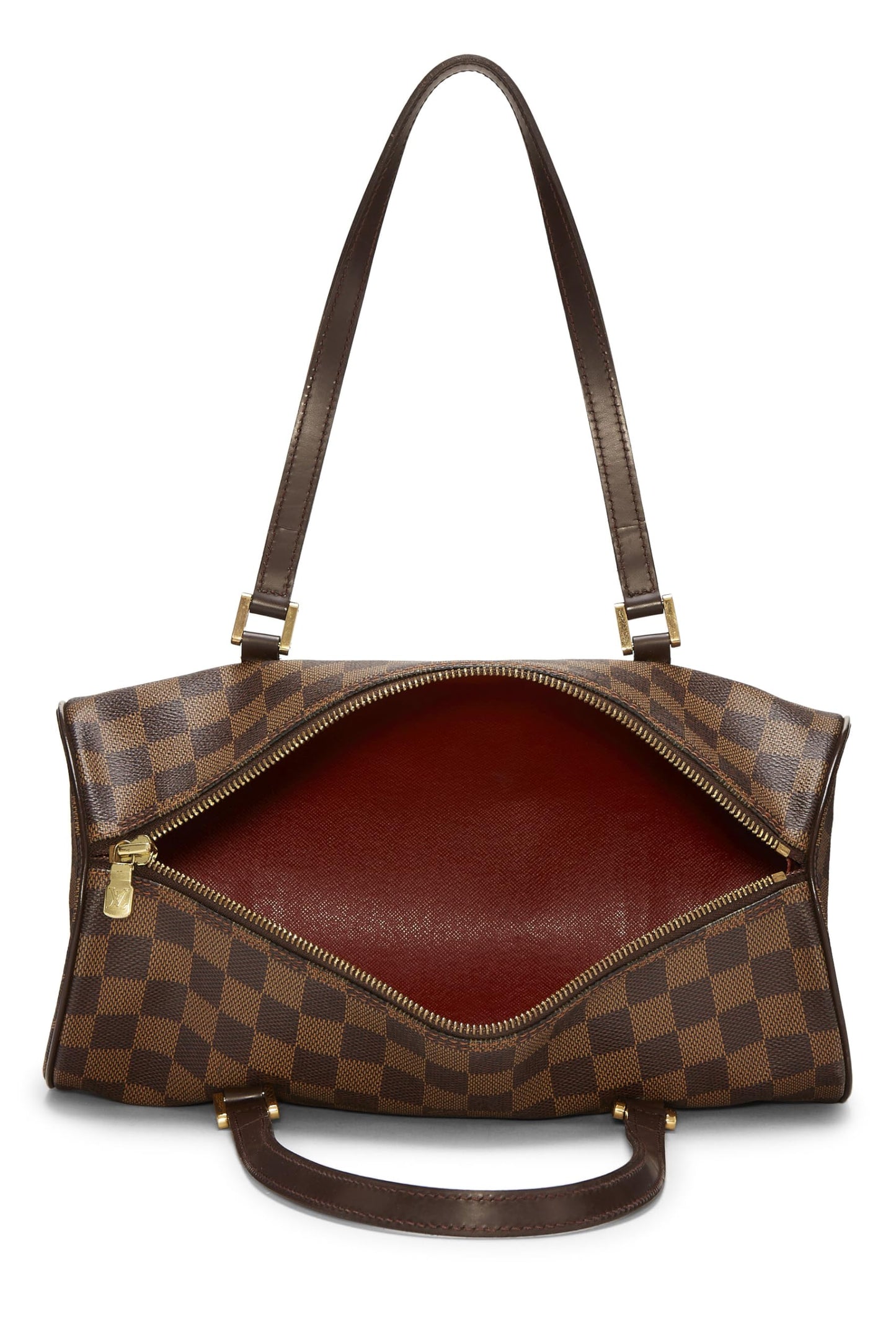 Louis Vuitton, Juego pre-amado Damier Ebene Papillon 30 y mini, marrón