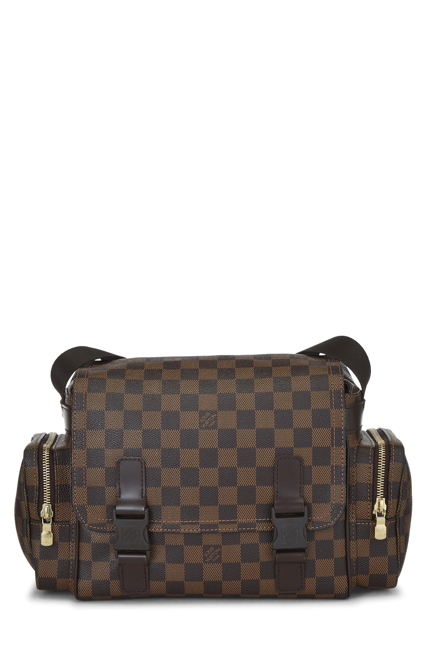 Louis Vuitton, sac messager Melville Damier Ebène d'occasion, marron