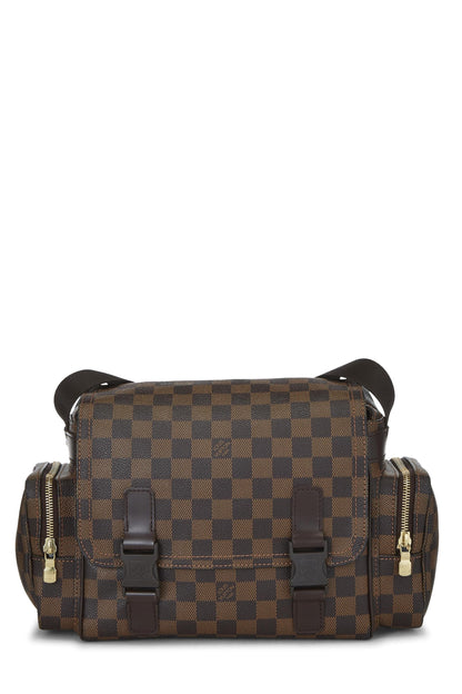 Louis Vuitton, Mensajero Damier Ebene Melville pre-amado, Marrón