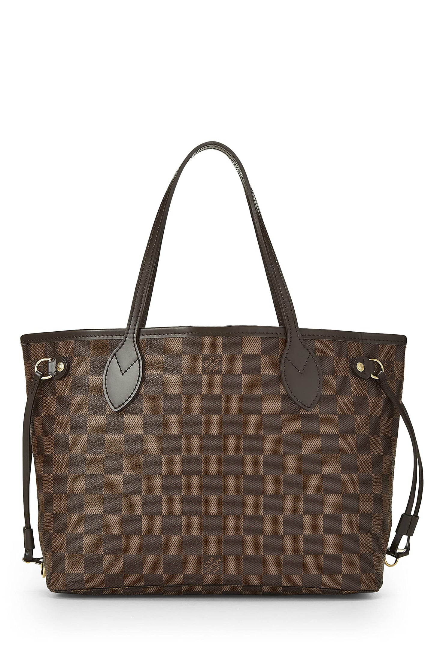 Louis Vuitton, Pre-Loved Damier Ebene Neverfull PM, Brown