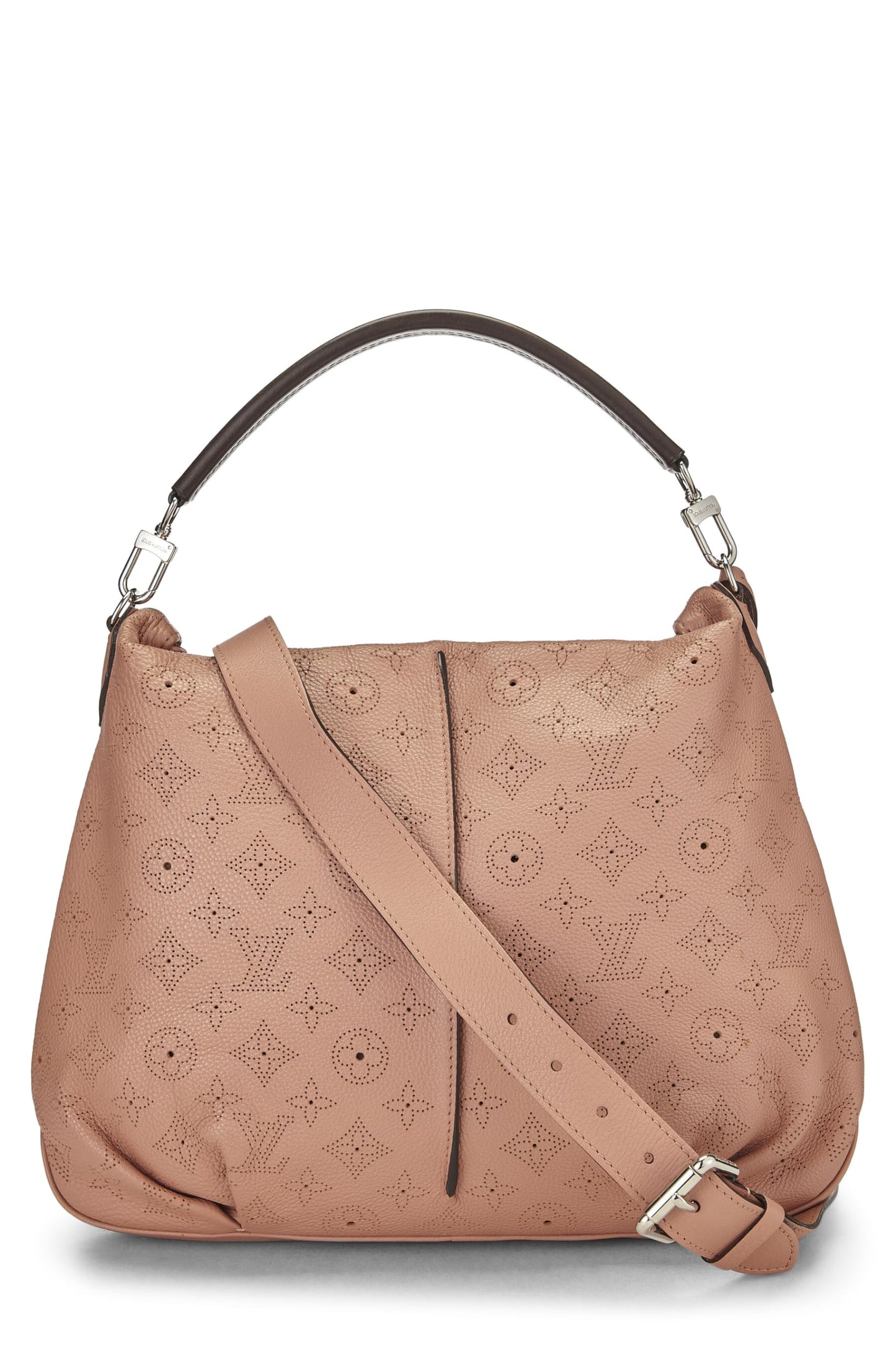 Louis Vuitton, Monograma rosa Pre-Loved Mahina Selene PM, Rosa