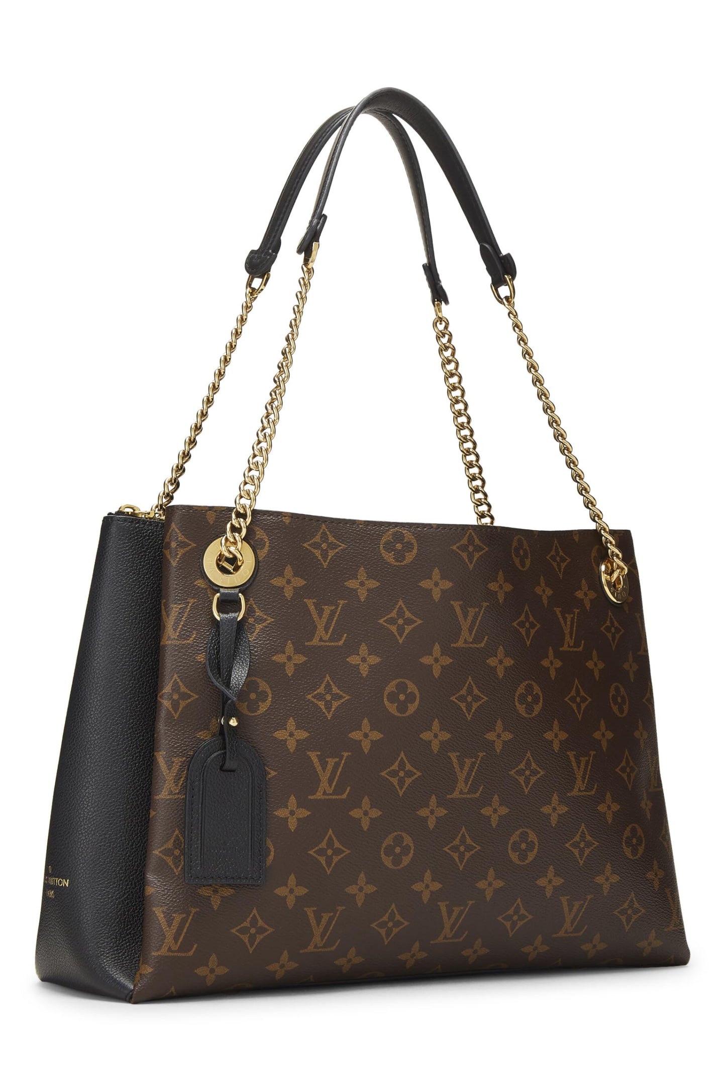 Louis Vuitton, Pre-Loved Black Monogram Canvas Surene MM, Black