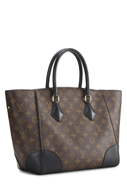 Louis Vuitton, Pre-Loved Black Monogram Canvas Phenix MM, Black