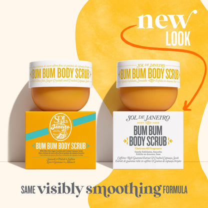 Crema brasileña Bum Bum, aceite corporal Bum Bum Firmeza y exfoliante corporal Bum Bum de SOL DE JANEIRO: el ritual reafirmante definitivo