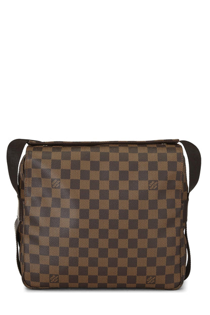 Louis Vuitton, Pre-Loved Damier Ebene Naviglio, Marrón