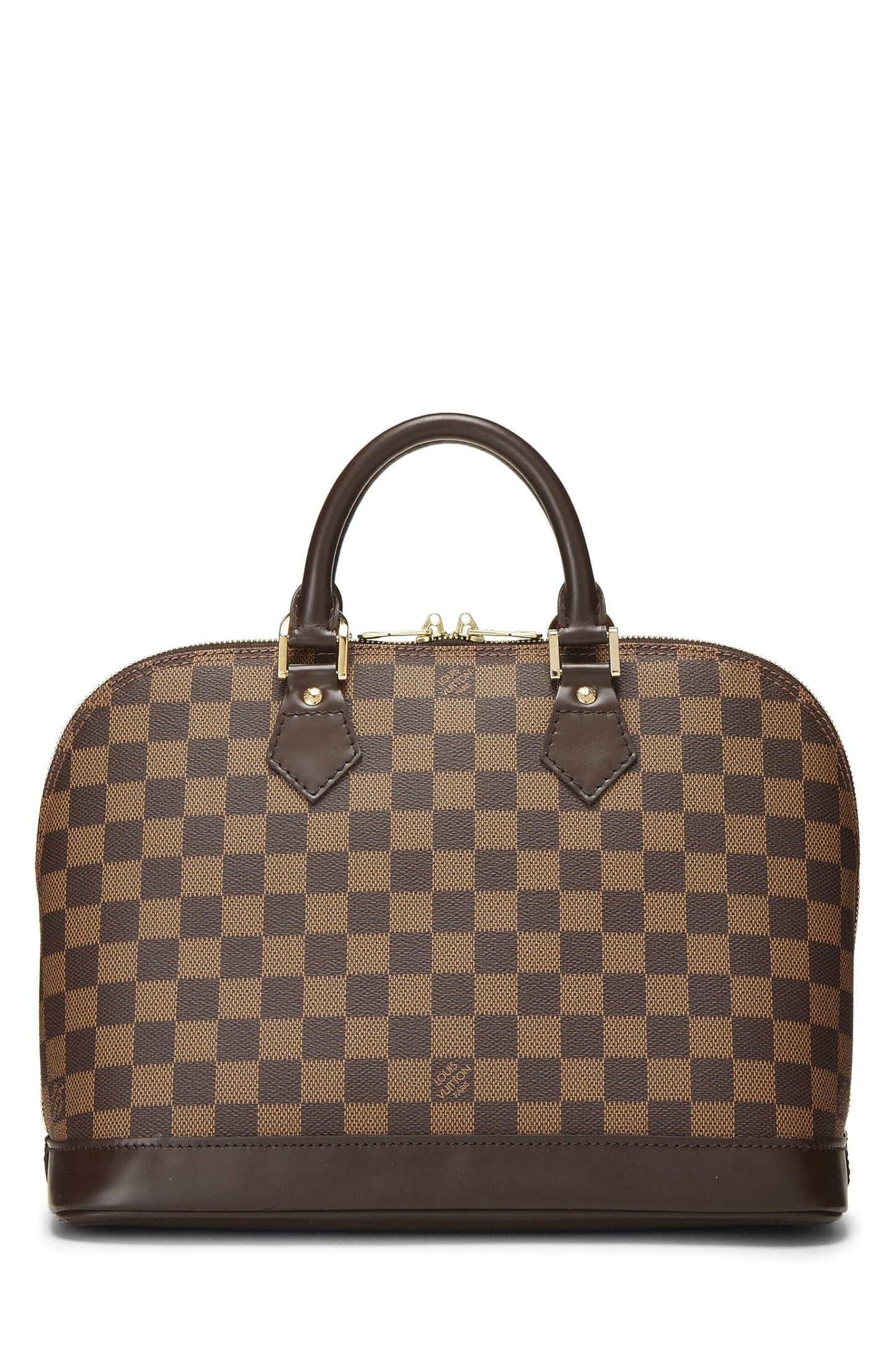 Louis Vuitton, Alma PM Damier Ebène d'occasion, marron