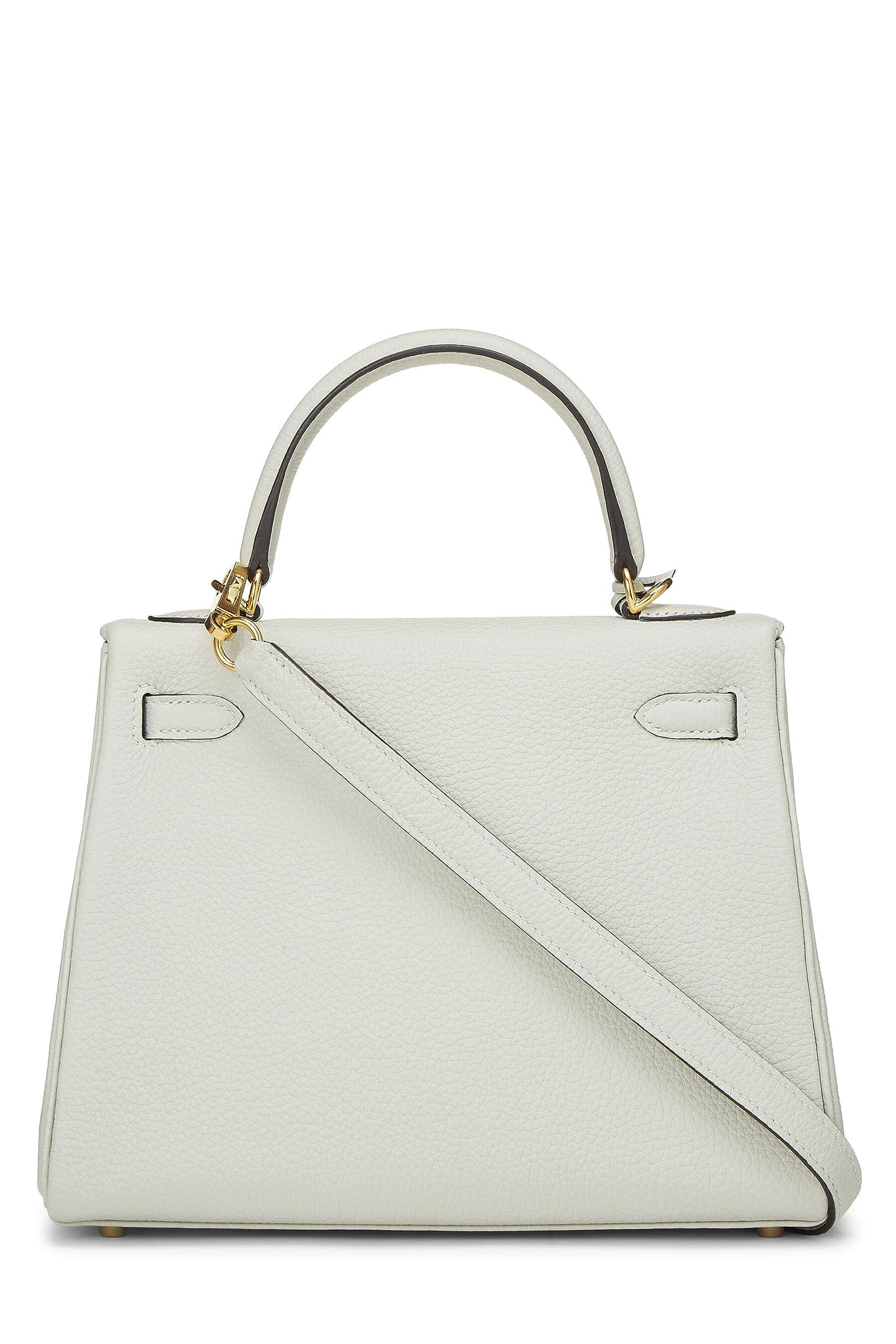 Hermès, Pre-Loved Gris Neve Togo Kelly Retourne 25, Gris Neve