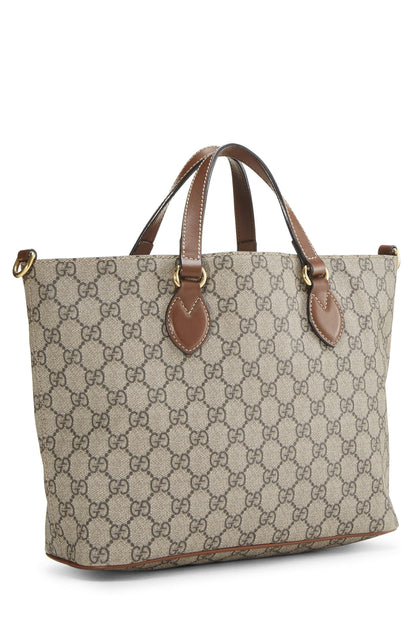 Gucci, sac fourre-tout en toile enduite GG Supreme d'origine, petit, marron