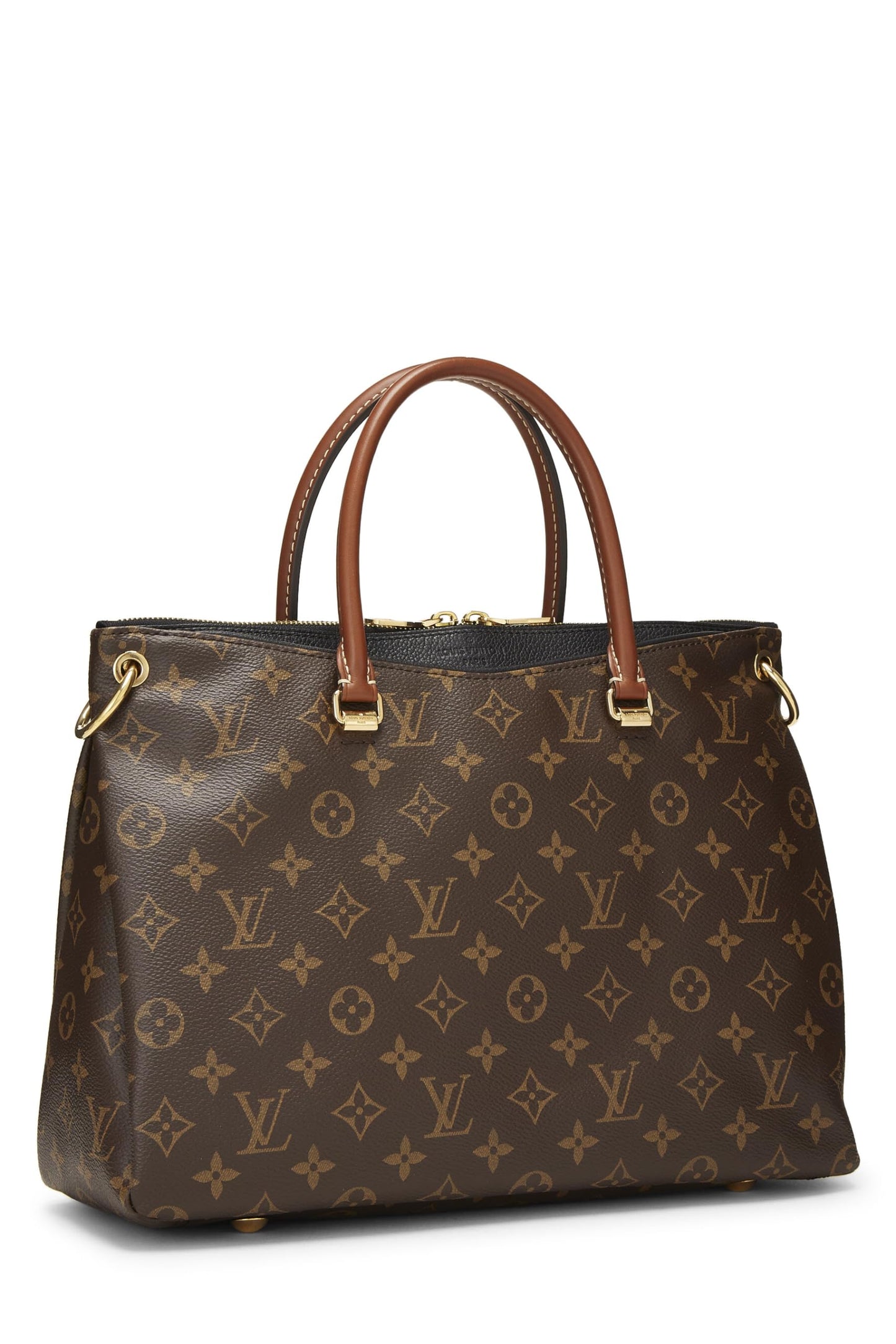 Louis Vuitton, Pallas en toile monogram noire d'occasion, noir