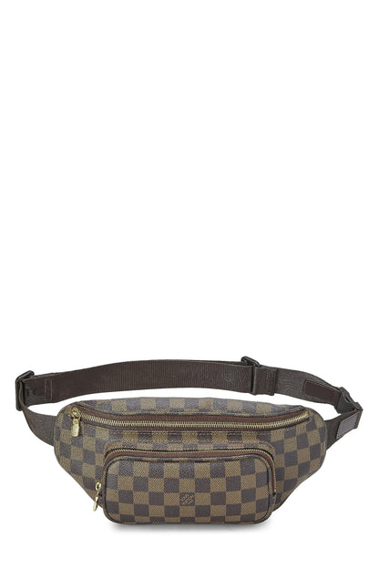 Louis Vuitton, sac banane Damier Ebene Melville d'occasion, marron