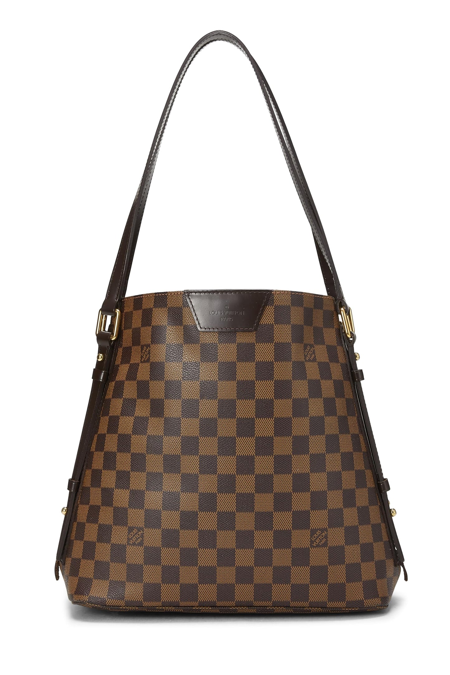 Louis Vuitton, Cabas Rivington Damier Ebène d'occasion, marron