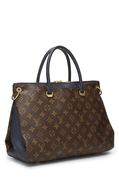 Louis Vuitton, Pre-Loved Navy Monogram Canvas Pallas, Navy