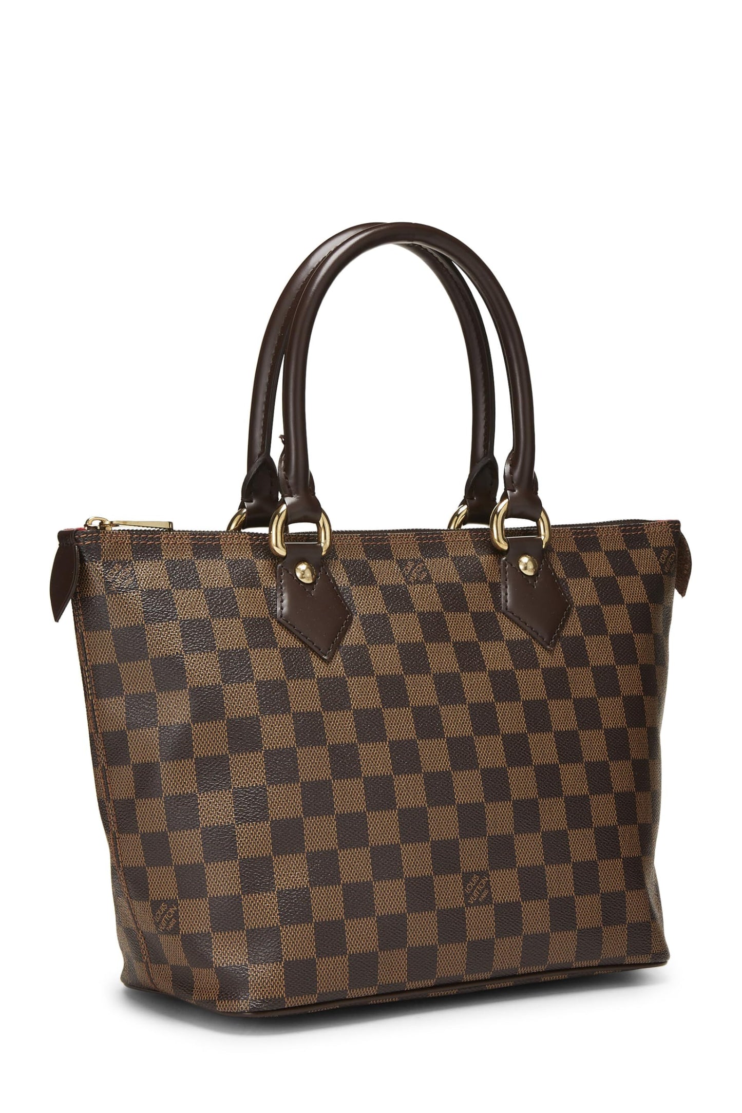 Louis Vuitton, Pre-Loved Damier Ebene Saleya PM, Brown