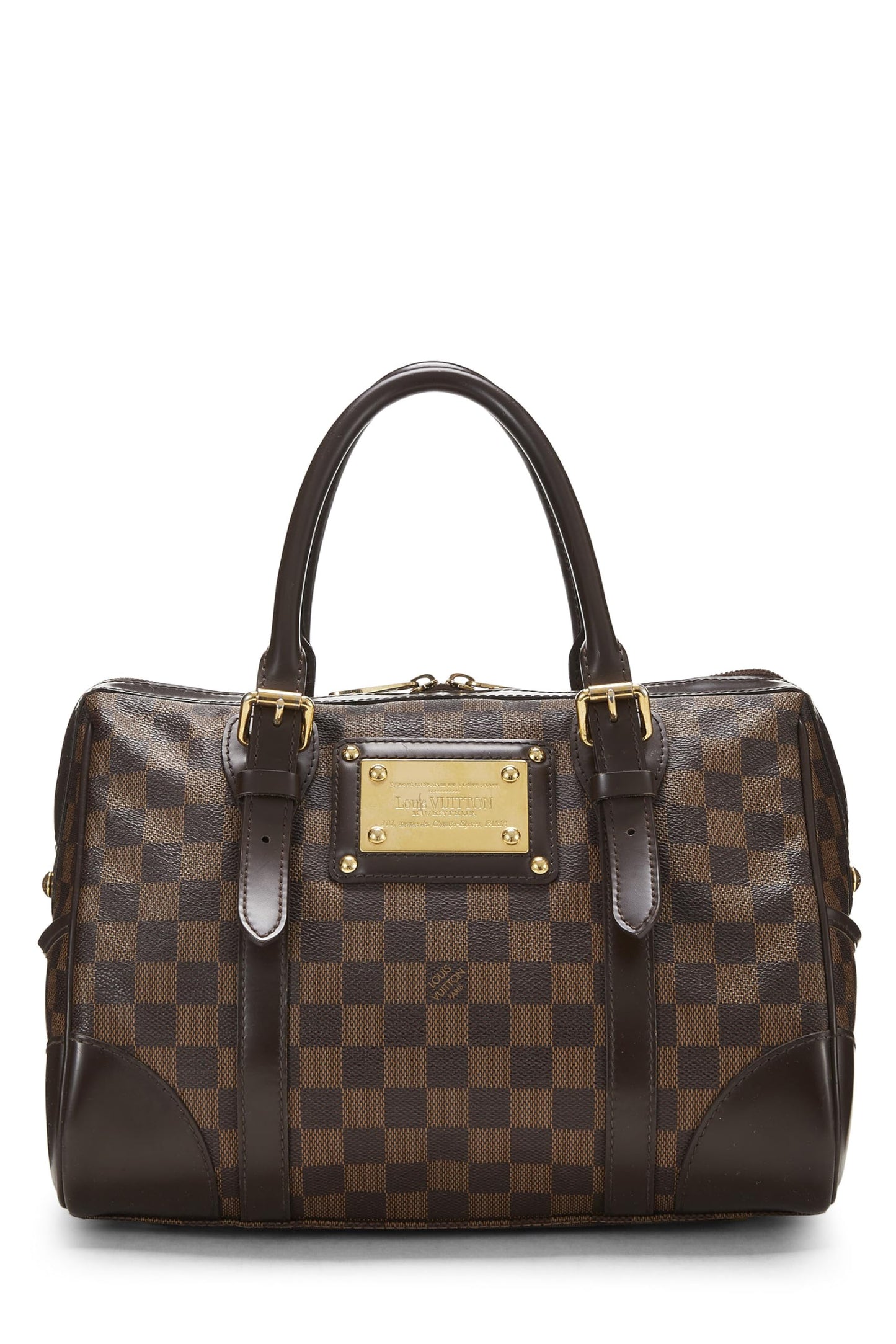 Louis Vuitton, Berkeley Damier Ebène d'occasion, marron