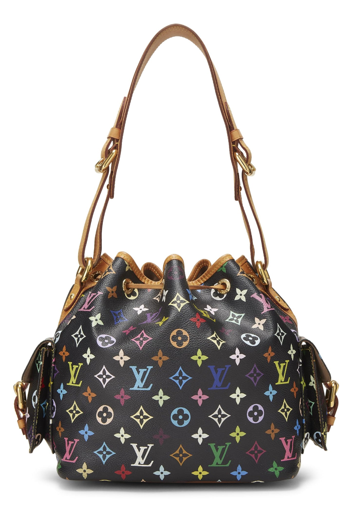 Louis Vuitton, Takashi Murakami x Louis Vuitton, sac Noe Petite Noir Monogram Multicolore, d'occasion