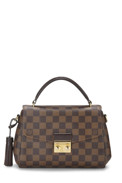 Louis Vuitton, Damier Ebene Croisette pre-amado, Marrón