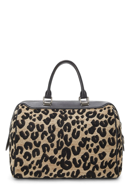 Louis Vuitton, Stephen Sprouse x Louis Vuitton Leopard Speedy 30 pre-amado, Negro