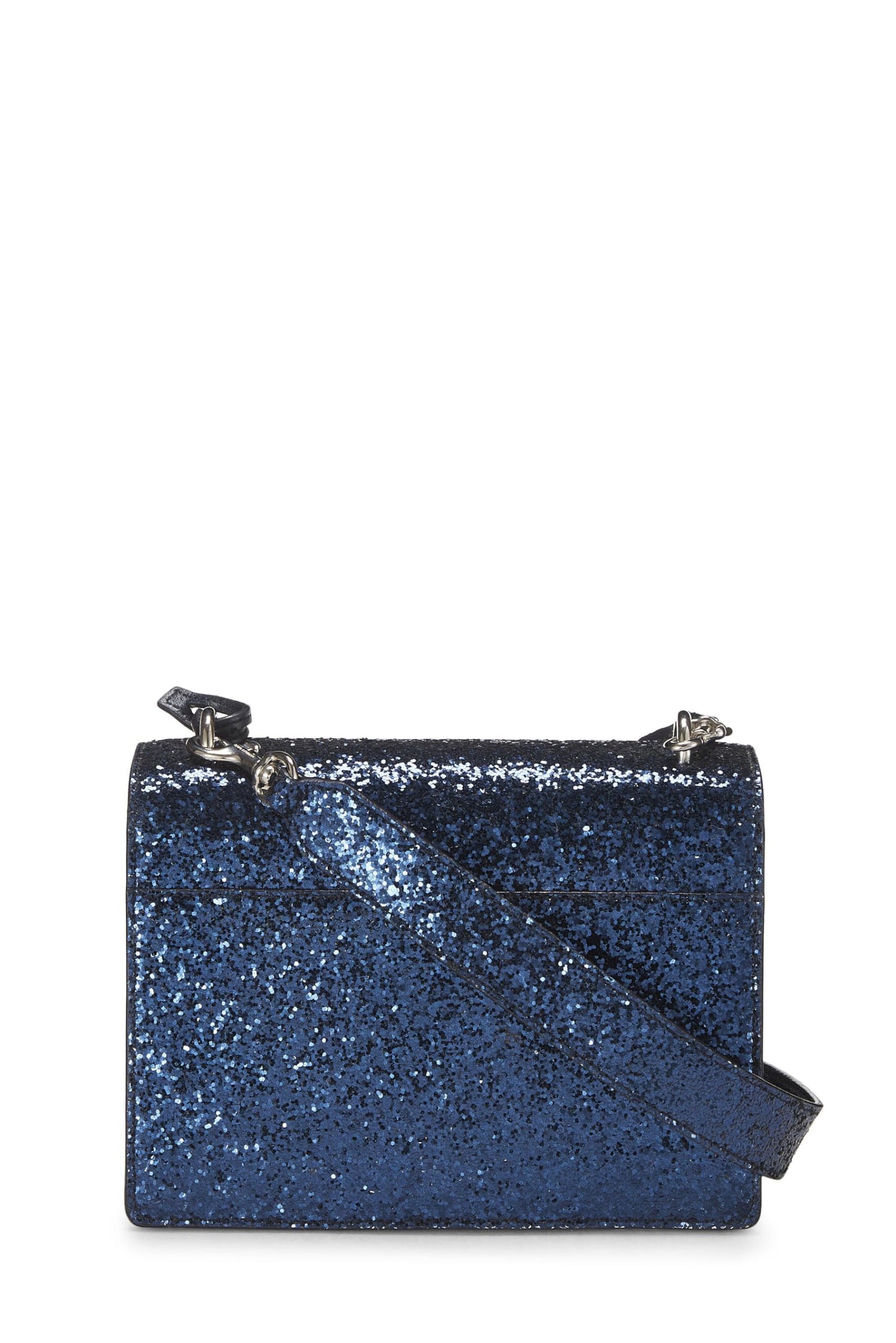 Yves Saint Laurent, Pre-Loved Blue Glitter Sunset pequeño, Azul