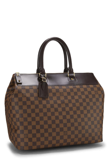 Louis Vuitton, Damier Ebene Greenwich PM d'occasion, marron