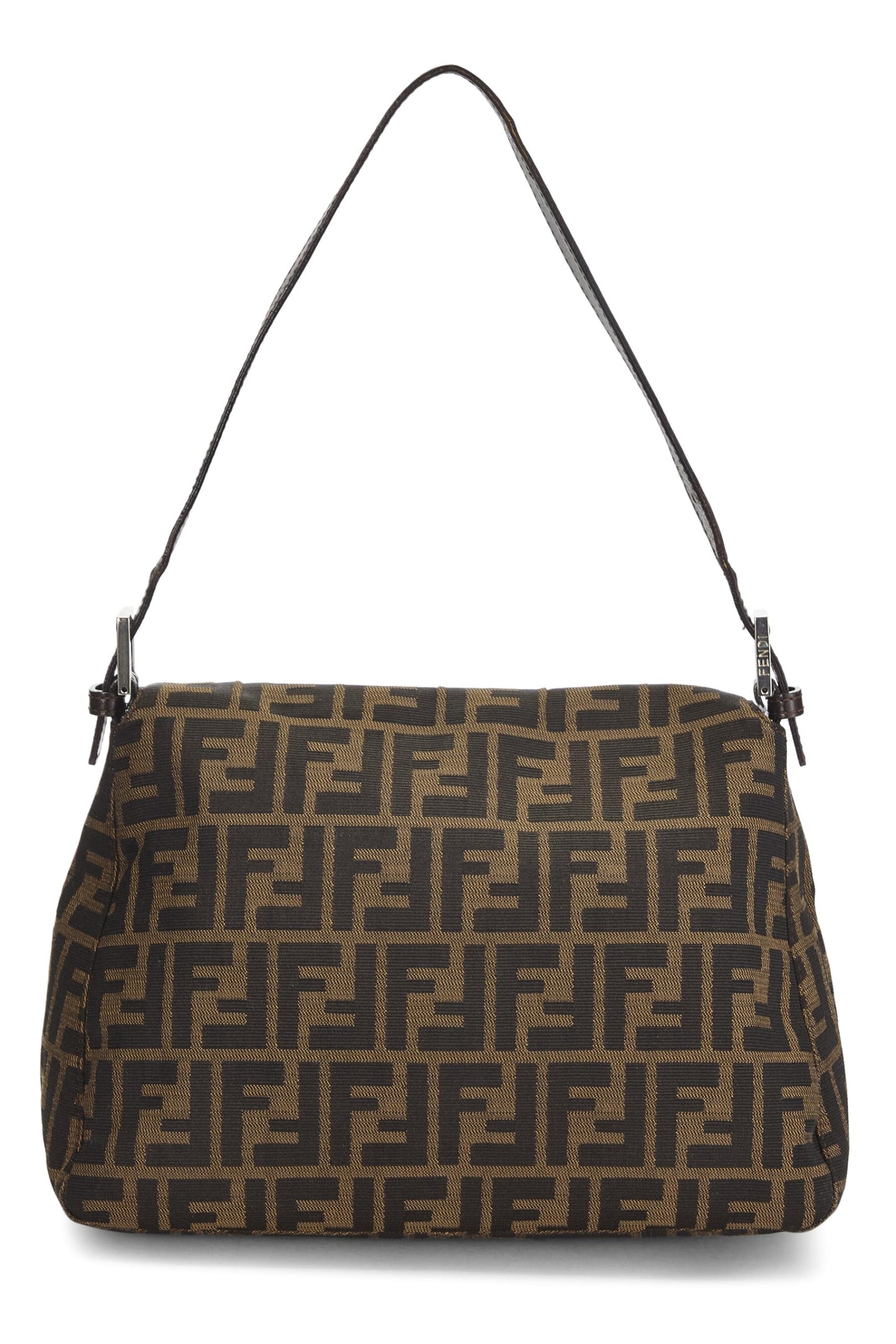 Fendi, Pre-Loved Brown Zucca Canvas Mama, Brown