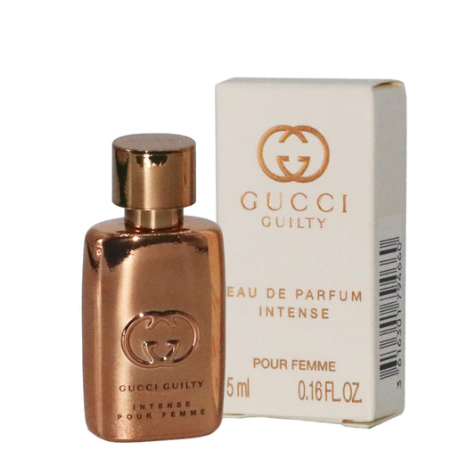 Perfume Gucci Guilty para mujer Eau De Parfum Intense Mini Perfume Splash 0.16 Fl Oz