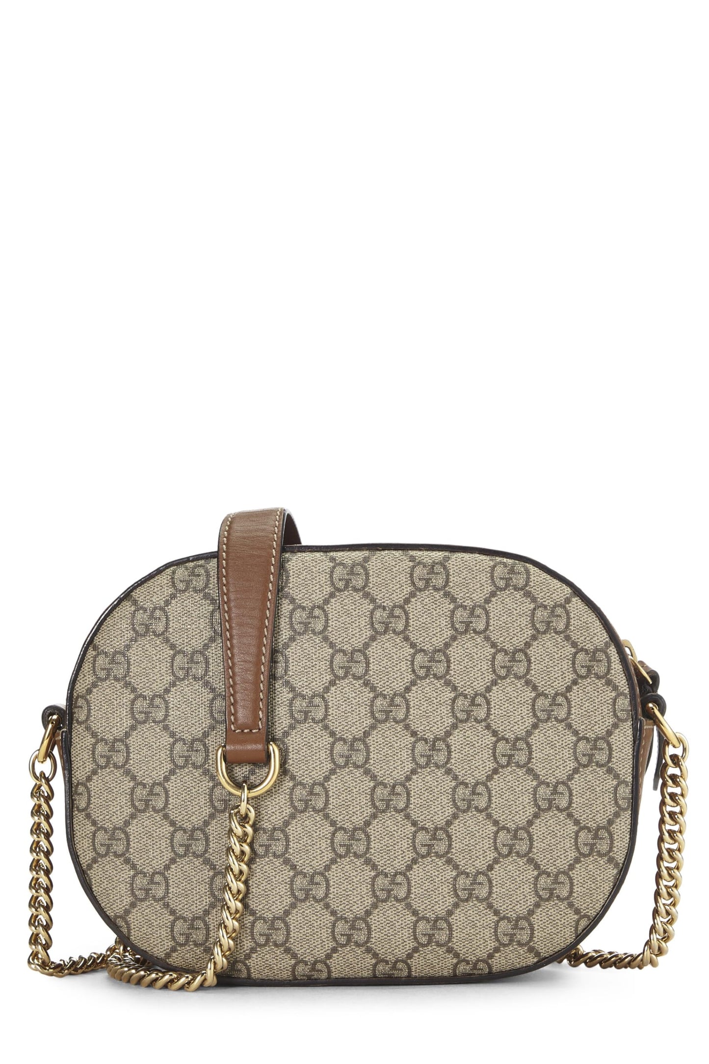 Gucci, sac à bandoulière en toile GG Supreme Original Mini, marron