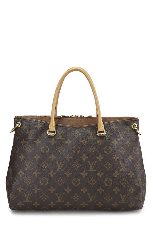 Louis Vuitton, Pallas en toile monogram marron d'occasion, marron