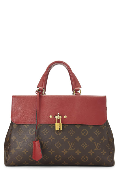 Louis Vuitton, Venus de lona con monograma rojo Pre-Loved, Rojo