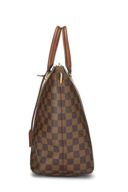 Louis Vuitton, Damier Ebene Belmont d'occasion, marron