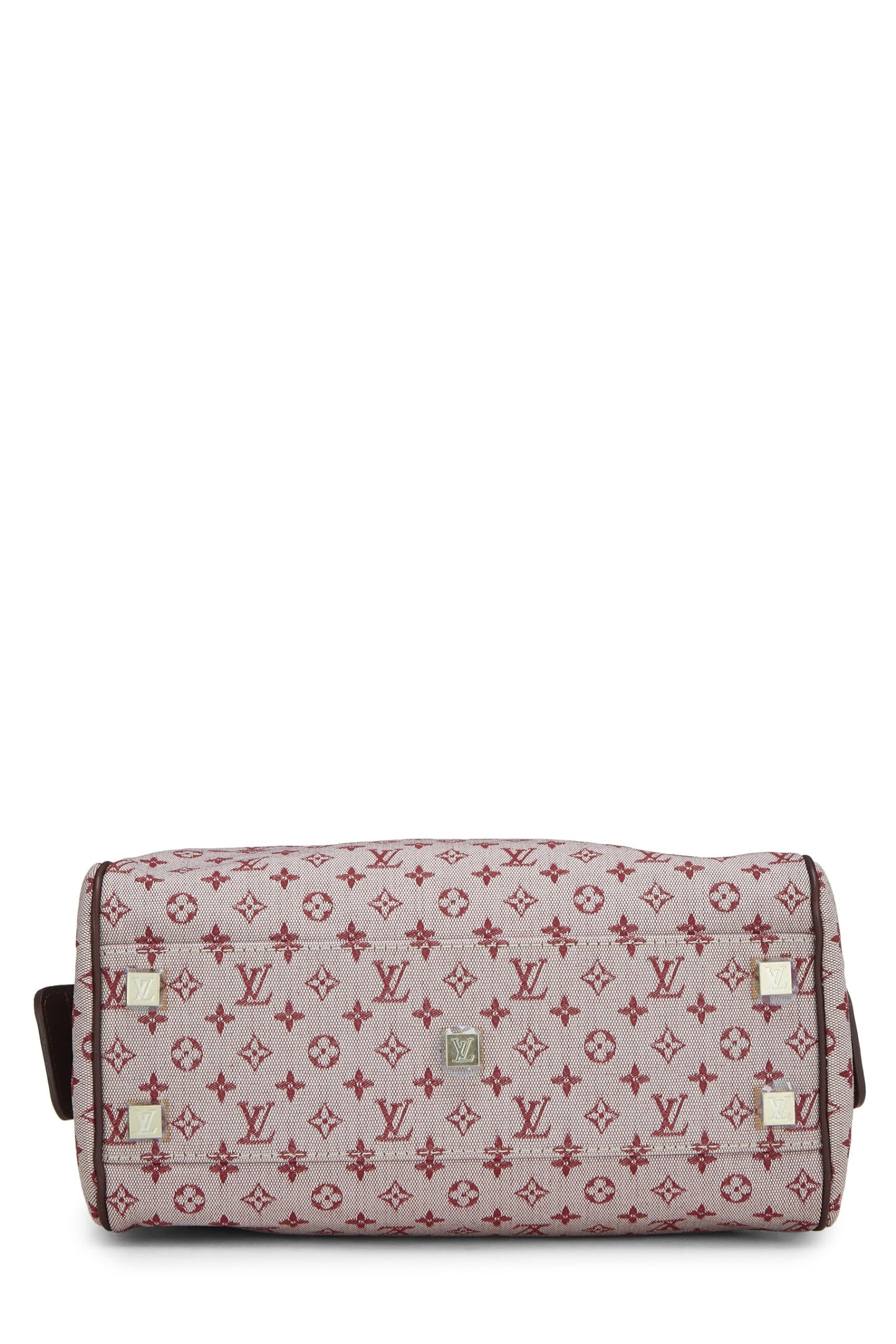 Louis Vuitton, Mini Lin Josephine PM Monogram Bordeaux d'occasion, rose