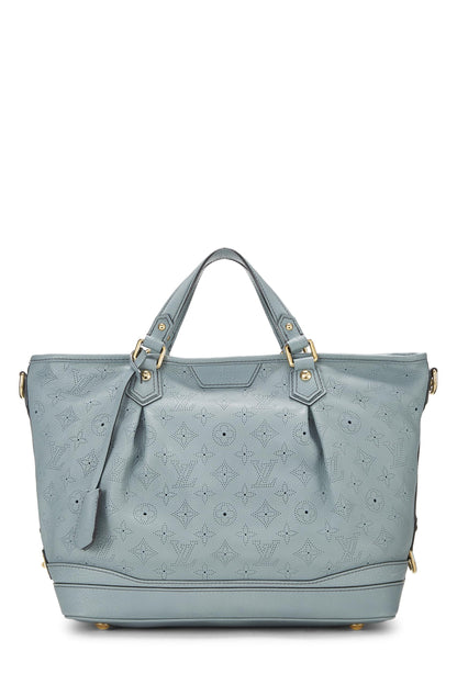 Louis Vuitton, Stellar PM en cuir Mahina bleu monogrammé d'occasion, bleu