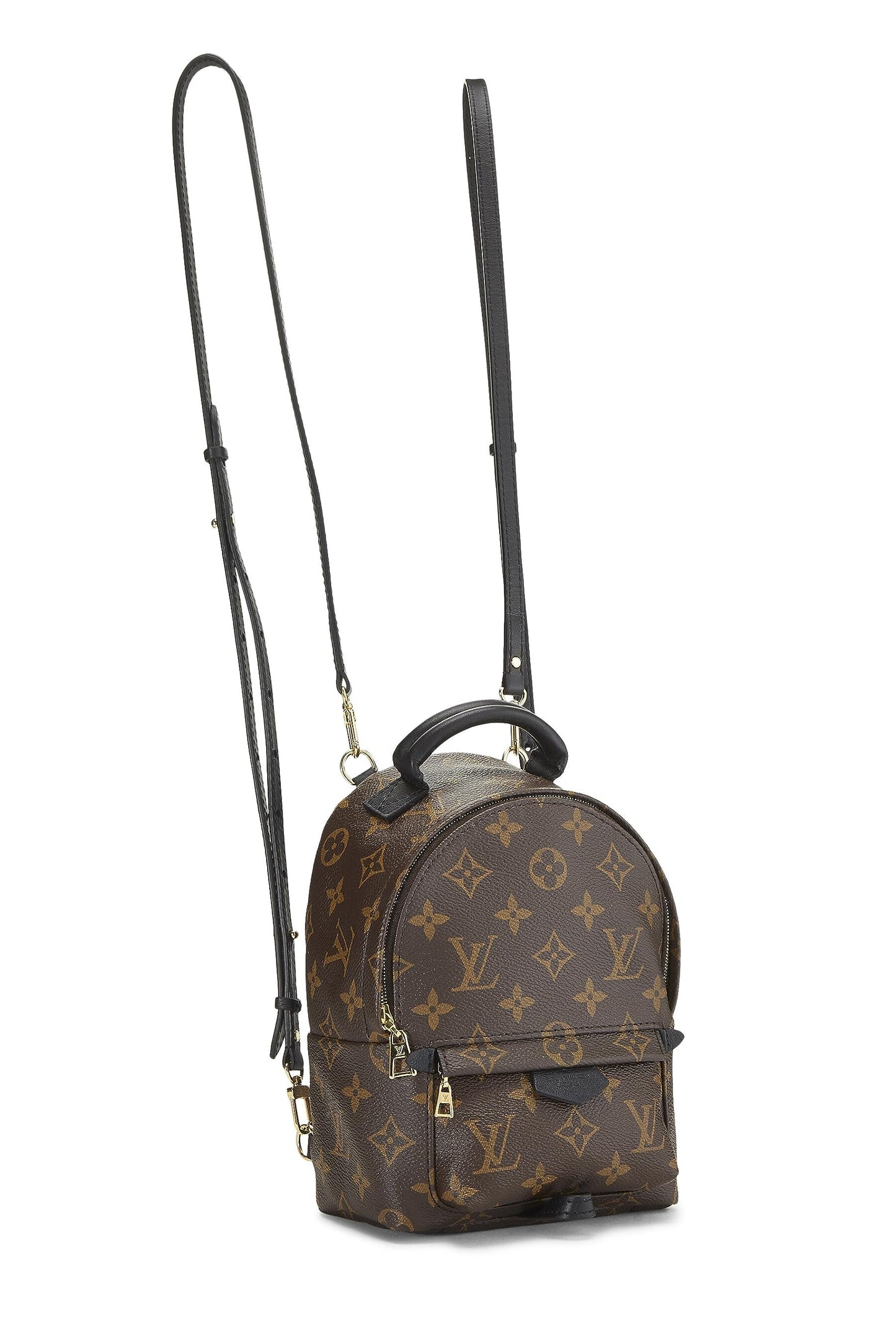 Louis Vuitton, Pre-Loved Monogram Canvas Palm Springs Backpack Mini, Brown