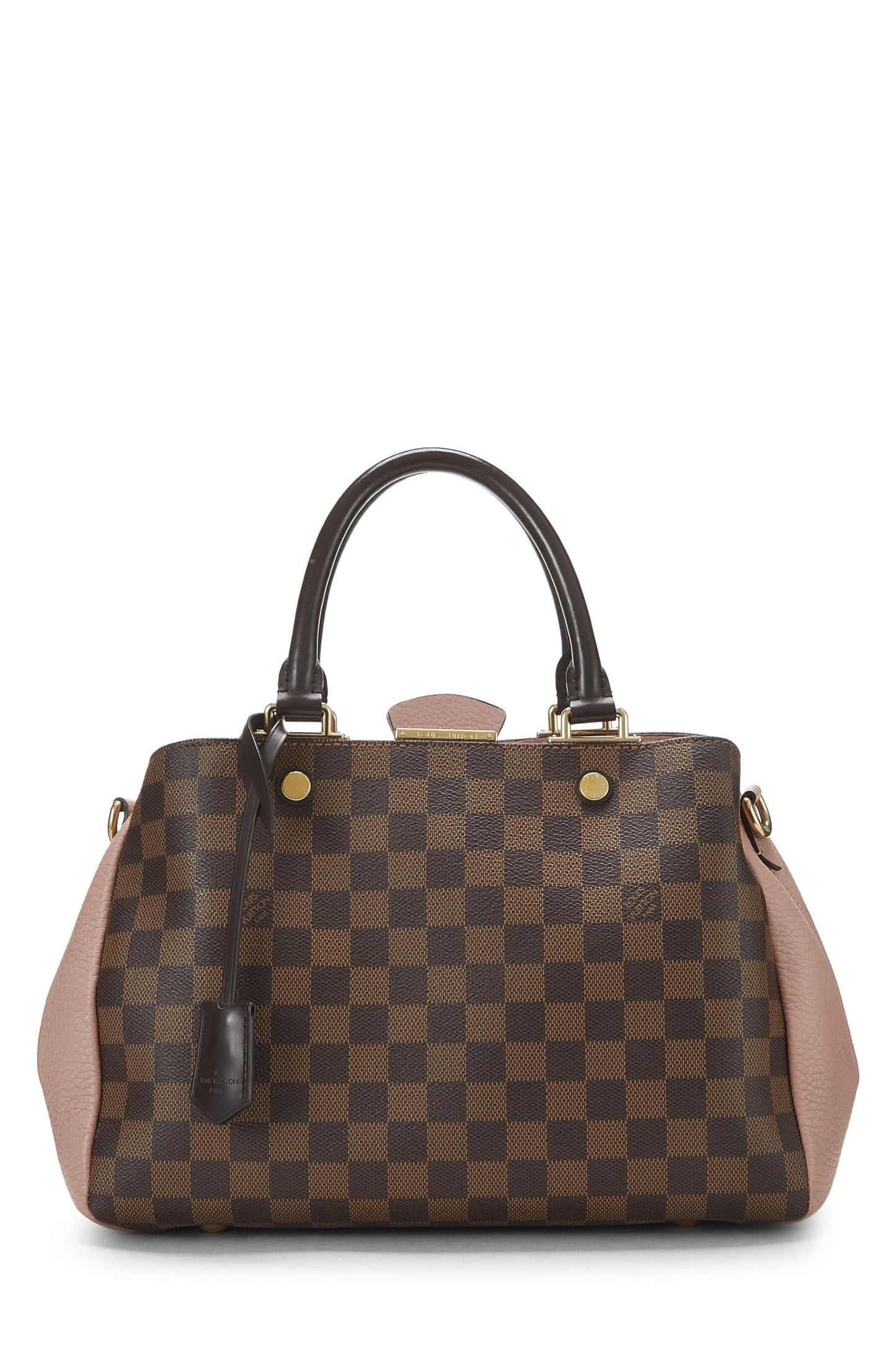 Louis Vuitton, Pre-Loved Pink Damier Ebene Canvas Brittany, Pink