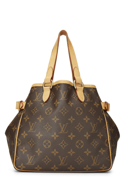 Louis Vuitton, Batignolles de lona con monograma Pre-Loved, Marrón