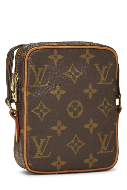 Louis Vuitton, Mini Danubio de lona con monograma Pre-Loved, Marrón