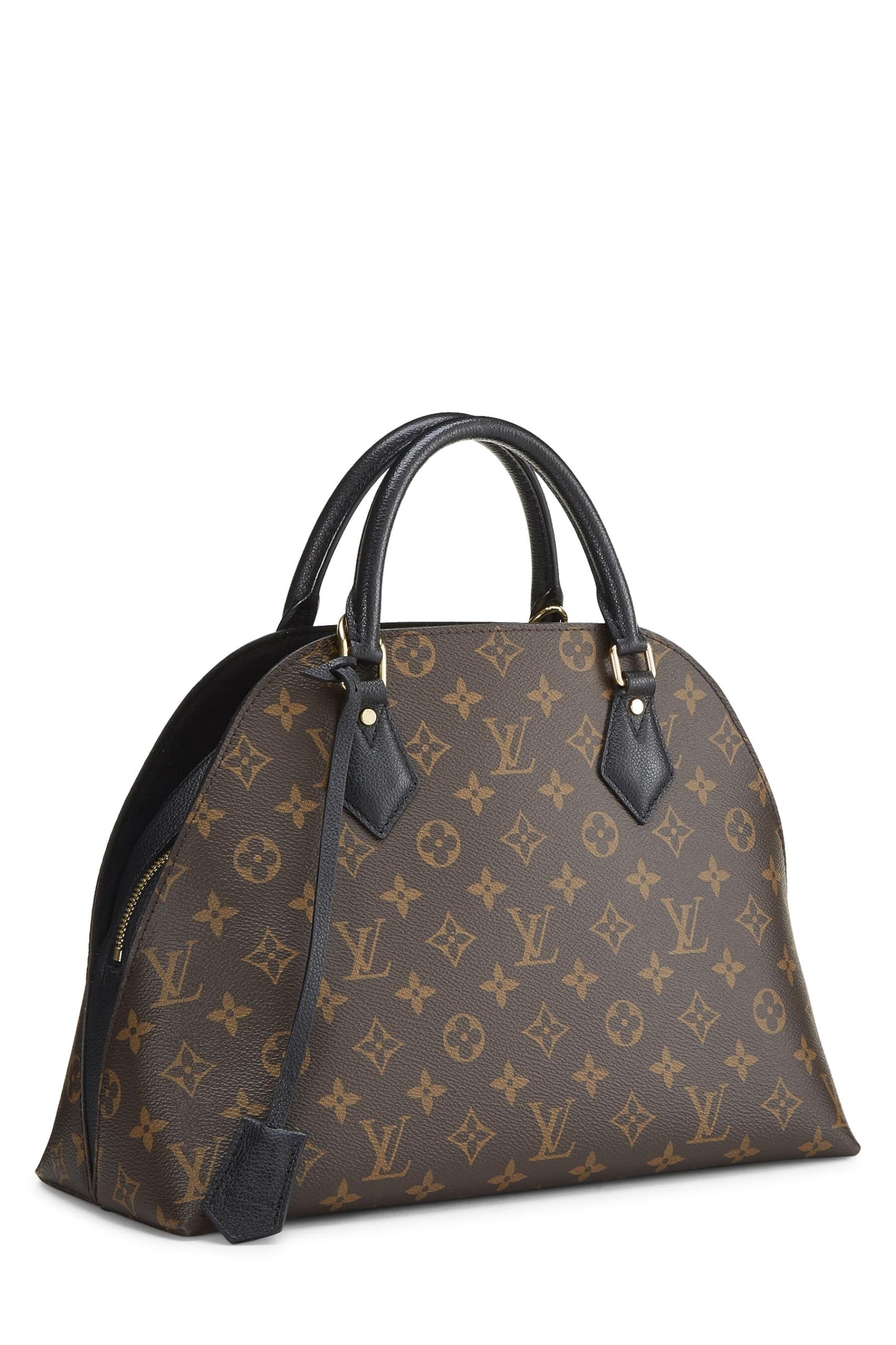 Louis Vuitton, Pre-Loved Black Monogram Canvas Alma BNB, Black