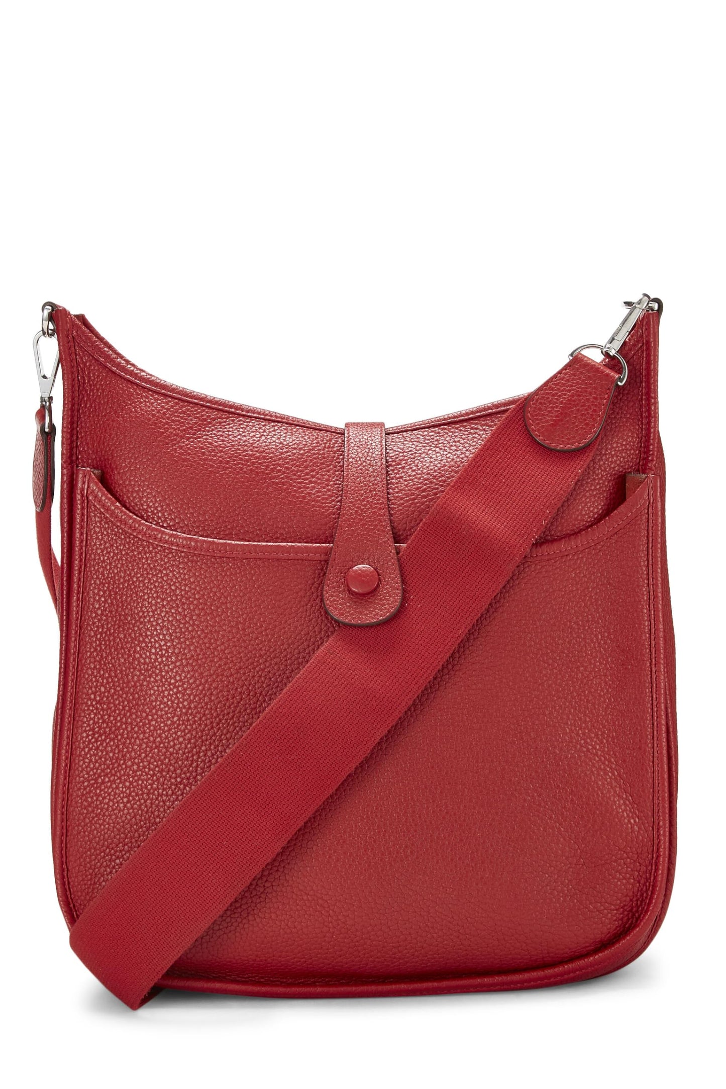 Hermès, Clémence Evelyne III GM Rouge d'occasion, Rouge